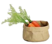 Torba na pieczywo/owoce brązowa - VERLO Torba na pieczywo/owoce brązowa - VERLO