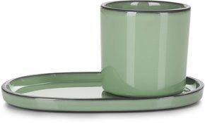 Filiżanka do espresso 80 ml miętowy CARACTERE - REVOL