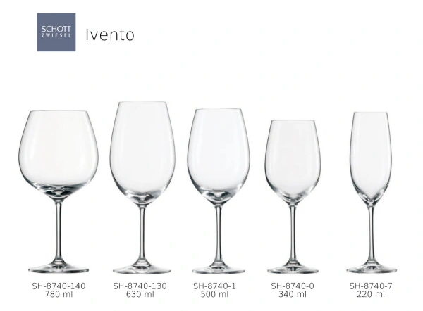 Kieliszek do wina Bordeaux 630 ml IVENTO - SCHOTT ZWIESEL