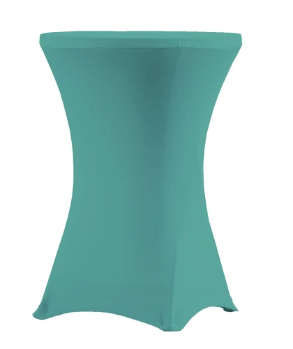 Pokrowiec Coctail 80 na stół turkus - VERLO Pokrowiec Coctail 80 na stół turkus - VERLO