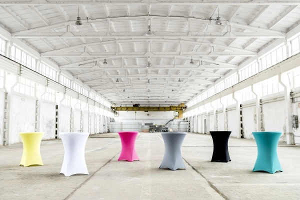 Pokrowiec Coctail 80 na stół turkus - VERLO Pokrowiec Coctail 80 na stół turkus - VERLO