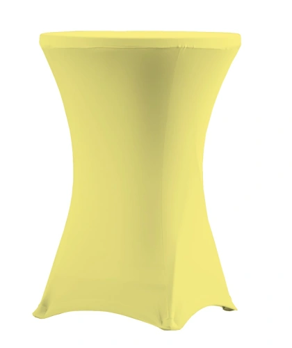 Pokrowiec Coctail 80 na stół kanarkowy - VERLO Pokrowiec Coctail 80 na stół kanarkowy - VERLO