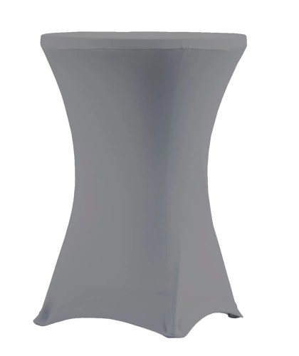 Pokrowiec na stół koktajlowy szary - VERLO Pokrowiec na stół koktajlowy szary - VERLO