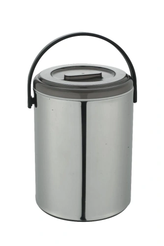 Pojemnik do kostek lodu ze szczypcami 2 l - BAREQ