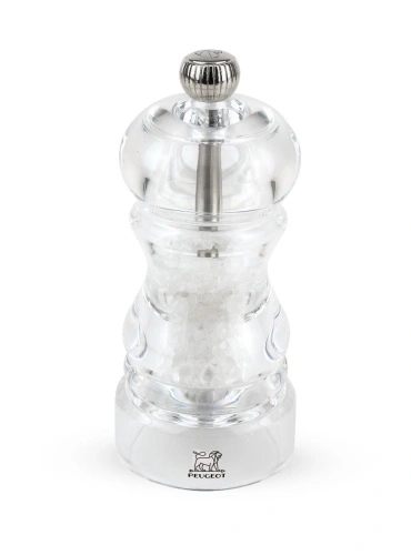 Młynek do soli 12 cm akryl tradycyjny NANCY - PEUGEOT Młynek do soli 12 cm akryl tradycyjny NANCY - PEUGEOT