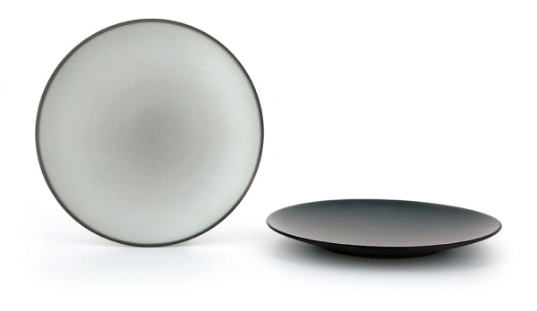 Talerz płaski 26 cm szary EQUINOXE - REVOL Talerz płaski 26 cm szary EQUINOXE - REVOL