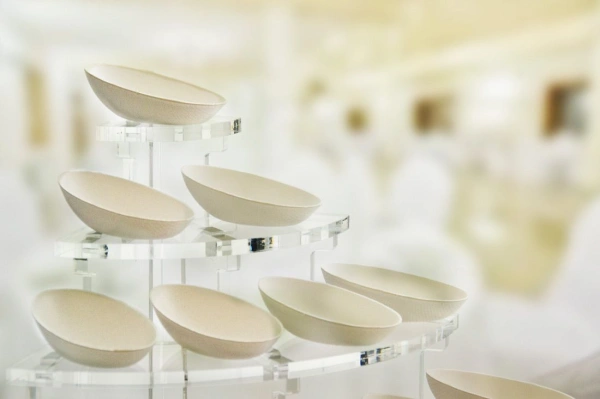 Ekspozytor 1/4 koła transparenty