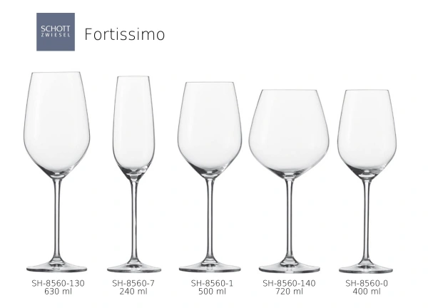Kieliszek do wody 505 ml FORTISSIMO - SCHOTT ZWIESEL