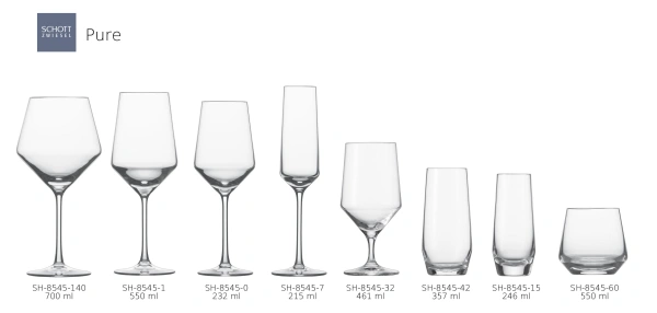 Kieliszek do wody 451 ml PURE - SCHOTT ZWIESEL