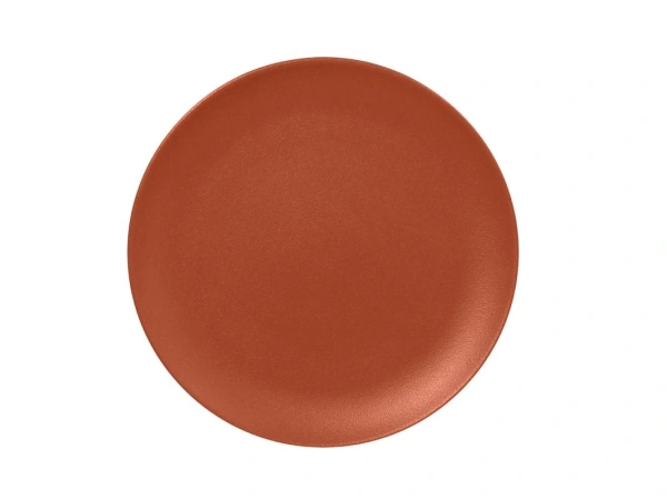 Talerz płaski Nano Magma 27 cm ceglasty NEOFUSION - RAK PORCELAIN