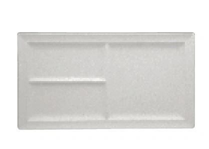 Talerz płaski trójdzielny 39 x 21 cm CLASSIC GOURMET - RAK PORCELAIN