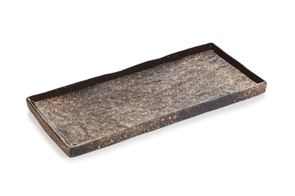 Talerz Cosmic Gold 30x14 cm SOLSTICE ? REVOL Talerz Cosmic Gold 30x14 cm SOLSTICE ? REVOL