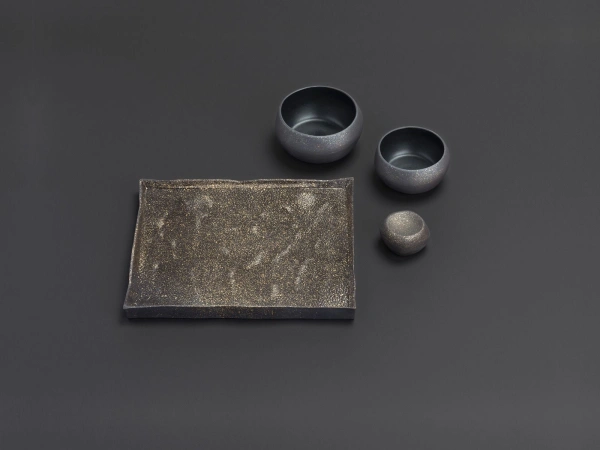 Talerz Cosmic Gold 30x14 cm SOLSTICE ? REVOL Talerz Cosmic Gold 30x14 cm SOLSTICE ? REVOL