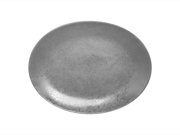 Talerz owalny 32 cm szary SHALE ? RAK PORCELAIN