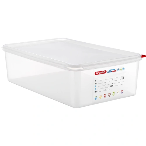 Pojemnik GN 1/1 150 polipropylen z pokrywką szczelną