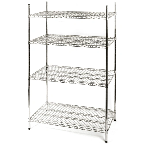 Regał magazynowy chromowany 4 półki 1220x610x1800mm Regał magazynowy chromowany 4 półki 1220x610x1800mm