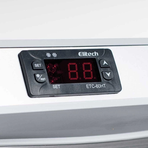 Szafa mroźnicza 120 l, wnętrze z ABS, biała lakierowana