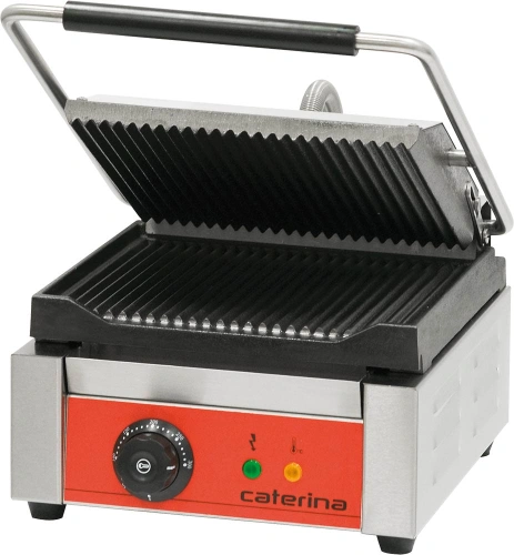 Kontakt grill pojedynczy z powłoką polimerową, H 270 mm, P 1.8 kW, U 230 V