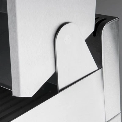 Płyta grillowa nastawna gładka 800 z pokrywą