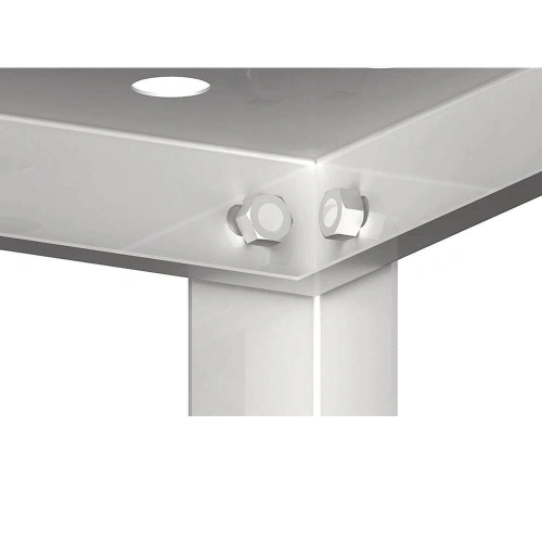 Regał magazynowy,półki perforowane 1100x400x1800 skręcany