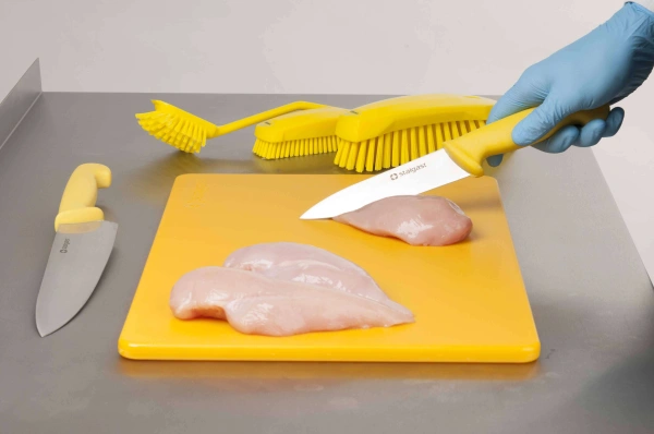 Nóż uniwersalny L 150 mm żółty