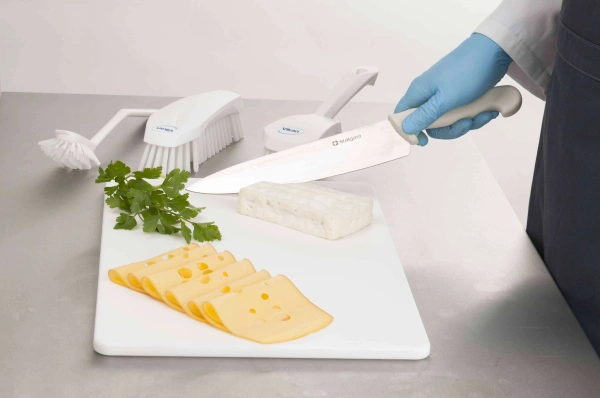 Nóż kuchenny L 250 mm biały