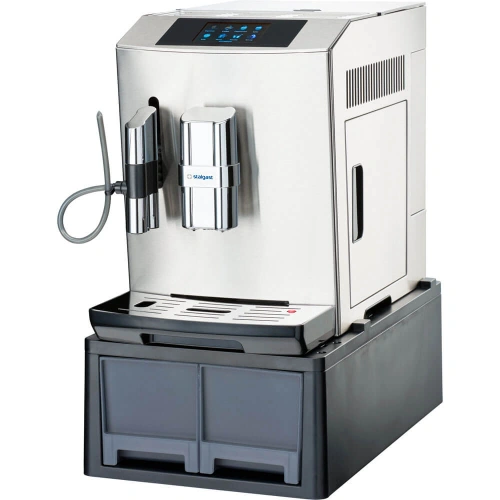 Ekspres automatyczny do kawy z wysuwanymi szufladami, stal nierdzewna