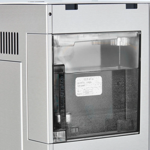 Ekspres automatyczny do kawy z wysuwanymi szufladami, stal nierdzewna