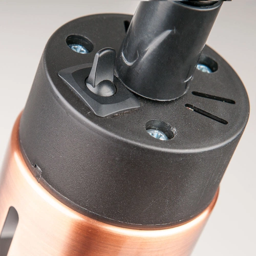 Wisząca lampa grzewcza do potraw