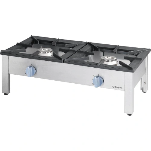 Taboret gazowy 2x 9kW G30 Stalgast