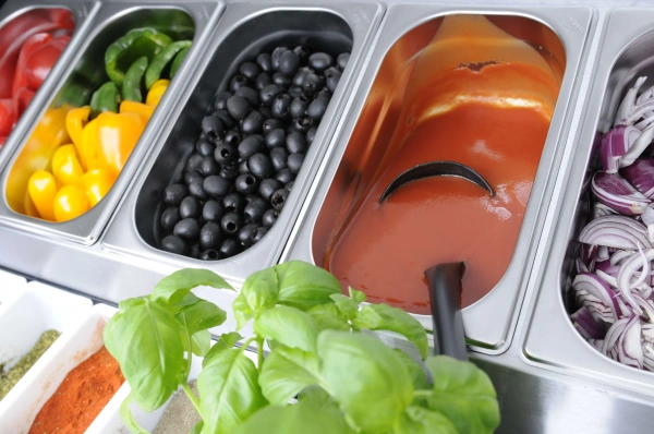 Ekspozytor na pojemniki gn 1/6