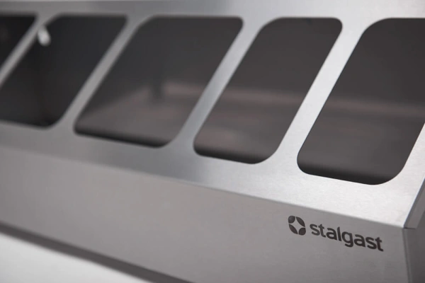 Ekspozytor na pojemniki gn 1/6 i 1/9