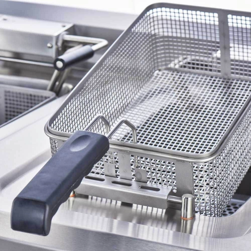 Frytownica elektryczna, nastawna, V 2x10 l, 18 kW