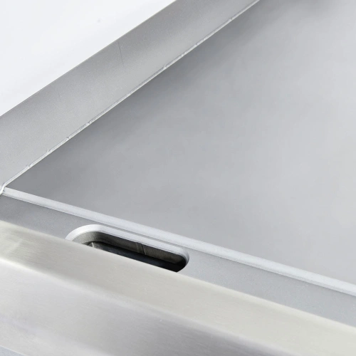 Płyta grillowa elektryczna, gładka, 4 kW