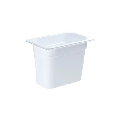 Pojemnik GN 1/4 200 biały poliwęglan