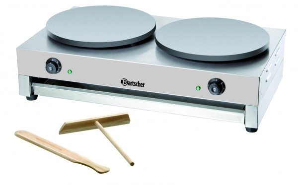 Naleśnikarka elektryczna - 2 płyty 400 mm