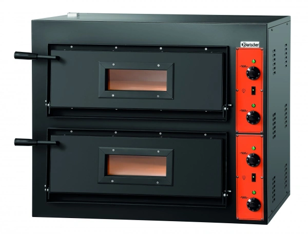 Piec do pizzy Bartscher - 2 komory 610 x 610 mm