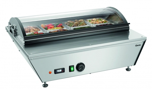 Witryna grzewcza nadstaw. 8x1/6GN-R