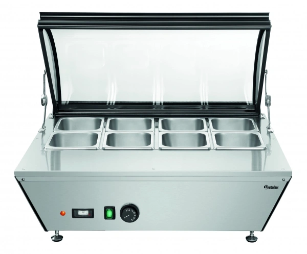 Witryna grzewcza nadstaw. 8x1/6GN-R