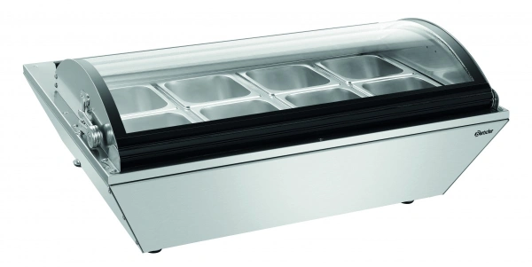 Witryna grzewcza nadstaw. 8x1/6GN-R