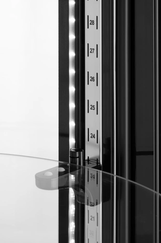 Witryna cukiernicza obrotowa przeszklona 400L | Bartscher