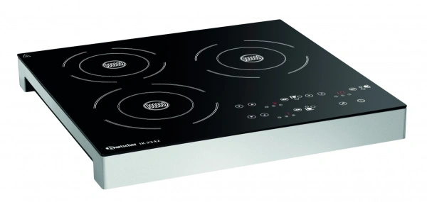 Kuchenka indukcyjna nastawna 3 pola grzewcze 3,4kW | Bartscher IK 3342
