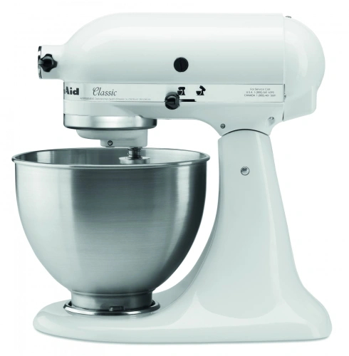 KitchenAid 5K45SSEWH, biały, 4,28L