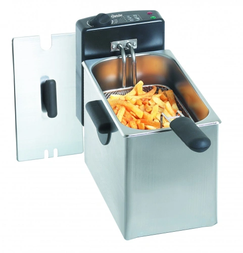 Frytownica elektryczna jednokomorowa 3,6L 205x540x280mm | Bartscher MINI II