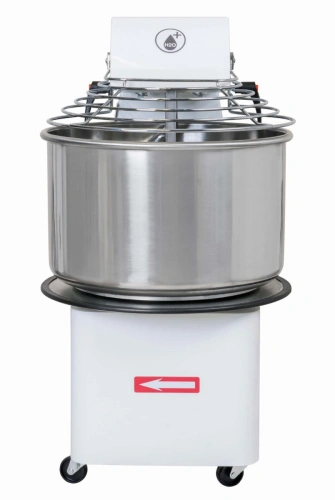 Miesiarka do ciasta spiralna z podnoszonym hakiem i wyjmowaną dzieżą RQT 20 litrów 400V 2 prędkości