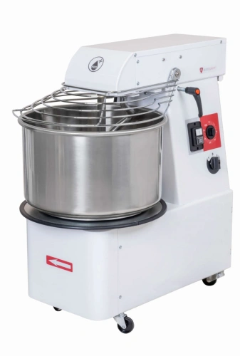 Miesiarka spiralna do ciasta z podnoszonym hakiem i wyjmowaną dzieżą RQT 50 litrów 400V
