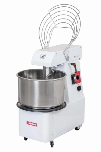 Miesiarka spiralna do ciasta z podnoszonym hakiem i wyjmowaną dzieżą RQT 50 litrów 400V
