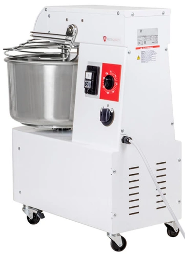 Miesiarka spiralna do ciasta ze stałym hakiem i dzieżą RQBT 50 litrów 400 V