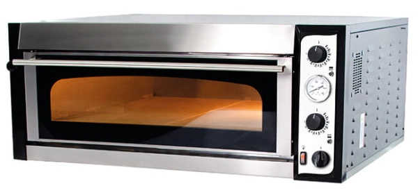 Piec do pizzy elektryczny jednokomorowy 6x35 szeroki (TecPro6 BIG/L)