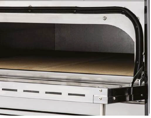 Piec do pizzy elektryczny jednokomorowy 6x35 szeroki (TecPro6 BIG/L)